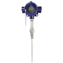 New process thermometer with centrically spring-loaded, exchangeable measuring insert